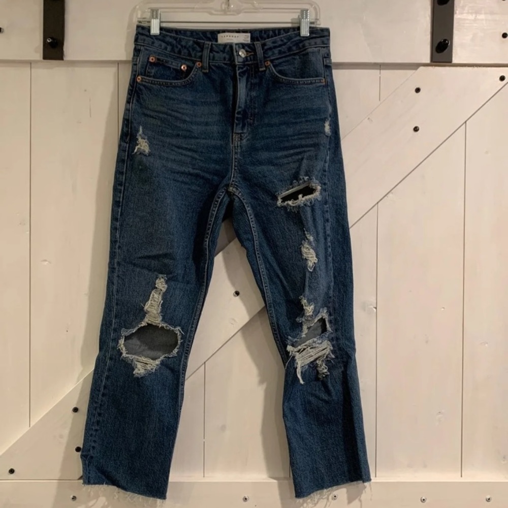 Top shop Cropped Jeans